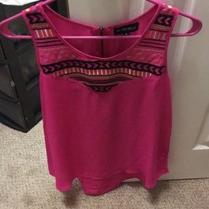 Tank top blouse